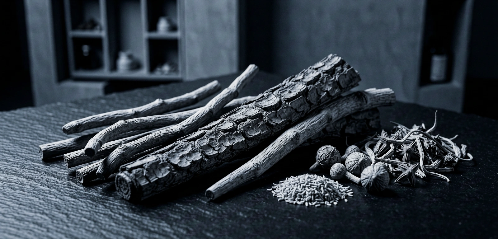 Organic botanical texture